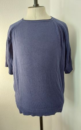 Masai S Pullover blau Viskose