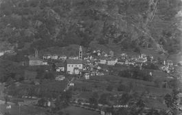 Giornico TI Valle Leventina panorama