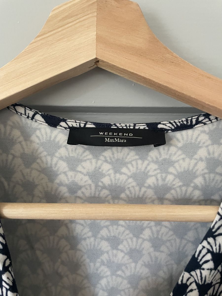 Max Mara Vestiti: weekend maxmara wickelkleid blau muster – Nuovo (secondo la descrizione) da Zürich venduto da M500ZH 1