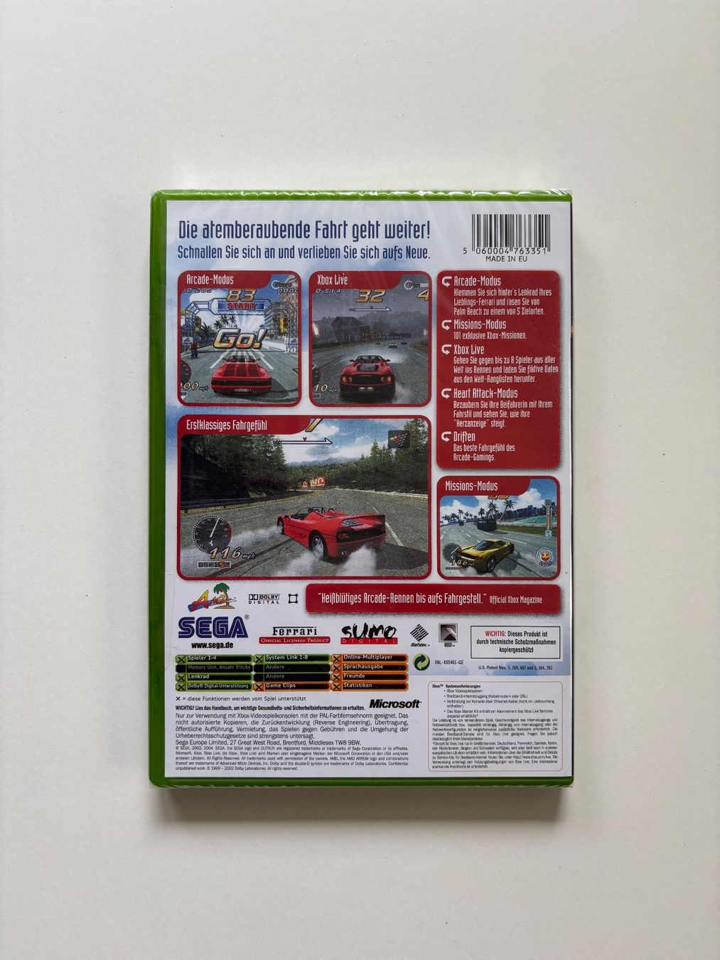 Microsoft Spiele: Outrun 2 (NEU) (X-Box) – Gebraucht aus Zürich von fisadr90 1