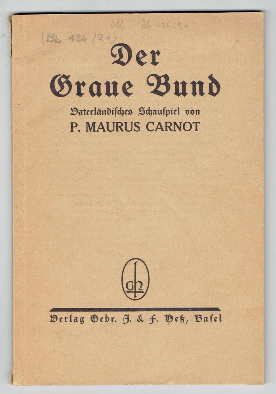 Libri: Der Graue Bund 1926 – Usato da Flims - Dorf venduto da Stagediver