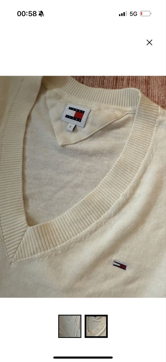 Maglioni & Felpe: Tommy Hilfiger Pullover weiss Grösse S/36 wie neu – Nuovo (secondo la descrizione) da Winterthur venduto da don_5bhy 1