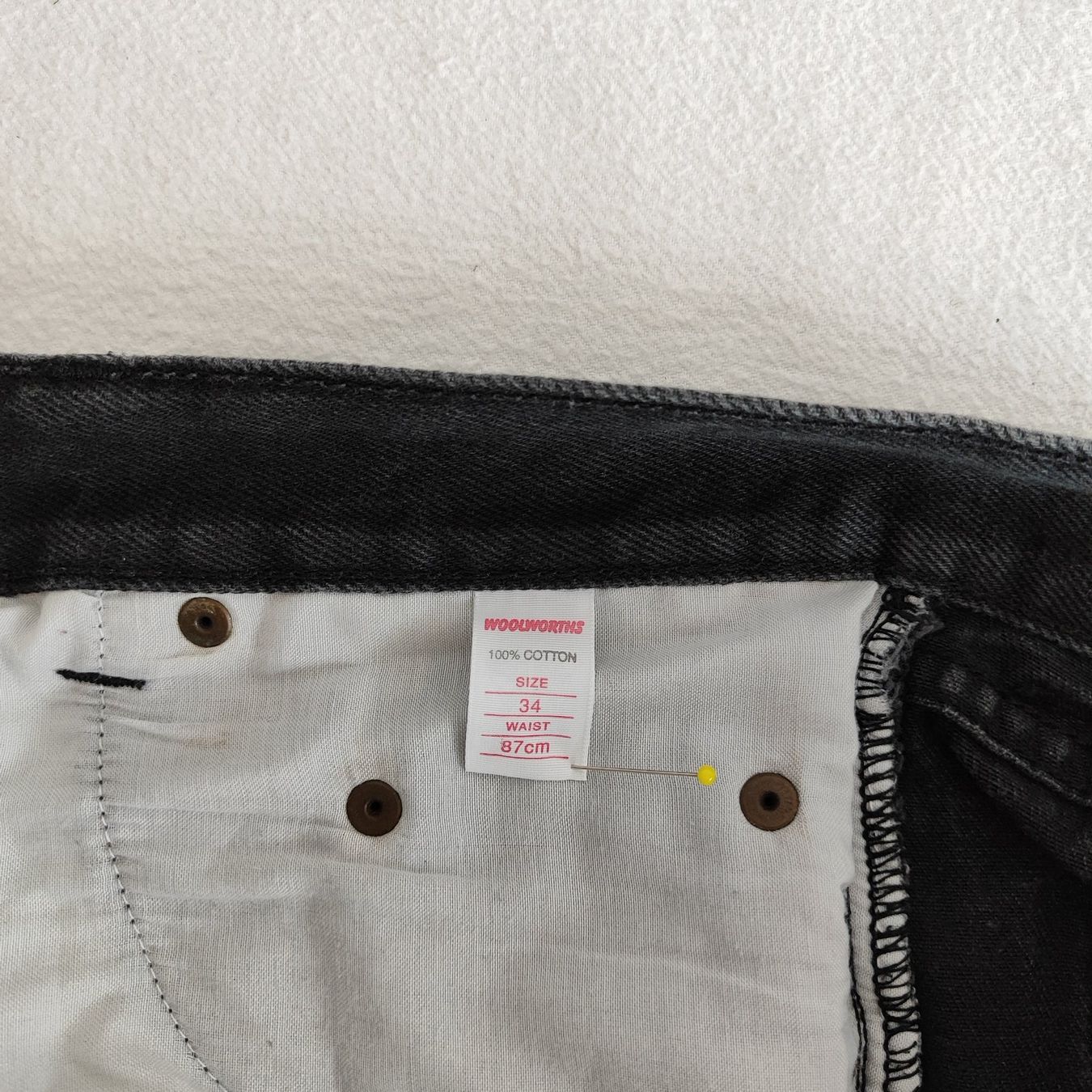 Jeans: Schwarze Herren-Jeans – Nuovo (secondo la descrizione) da Ruetihof venduto da Sunny-Summer 3