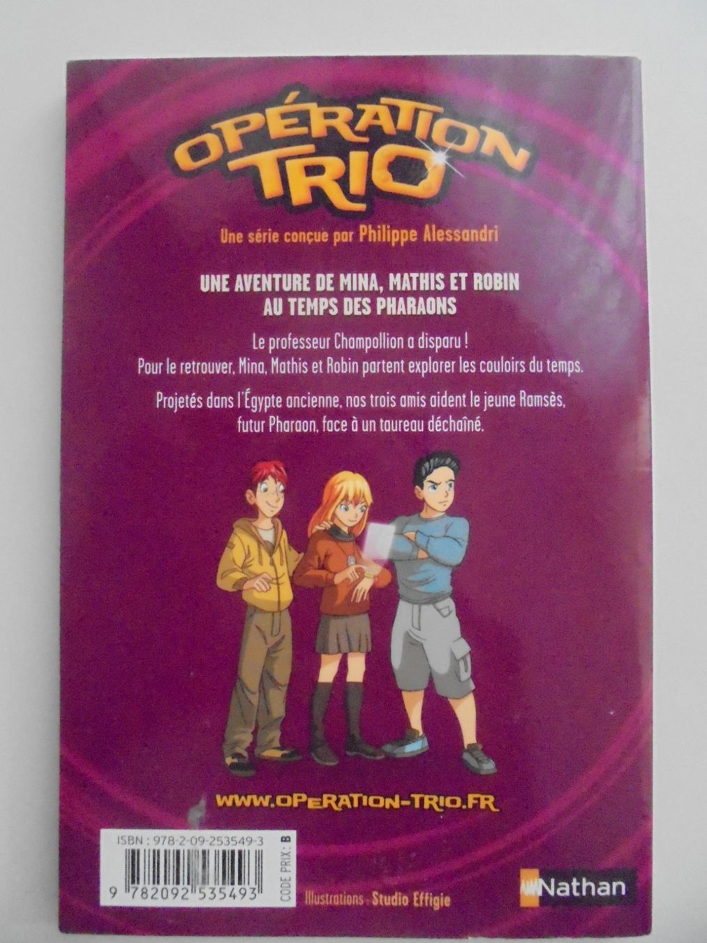 Libri: Opération Trio " 2) pièges en Egypte " – Usato da Crissier venduto da Promopost 1