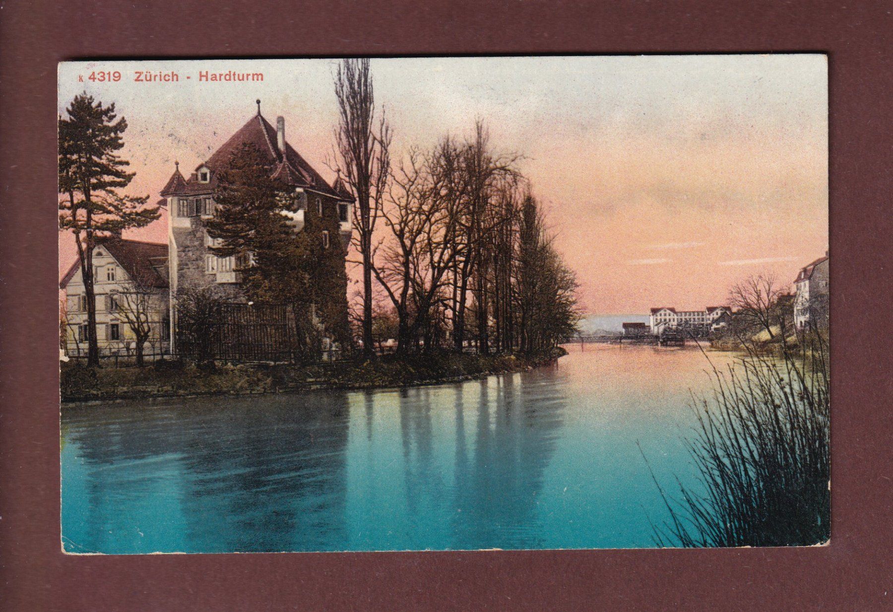Ansichtskarten: ZÜRICH - Hardturm - 1911 – Gebraucht aus Pully von nicecards-shop