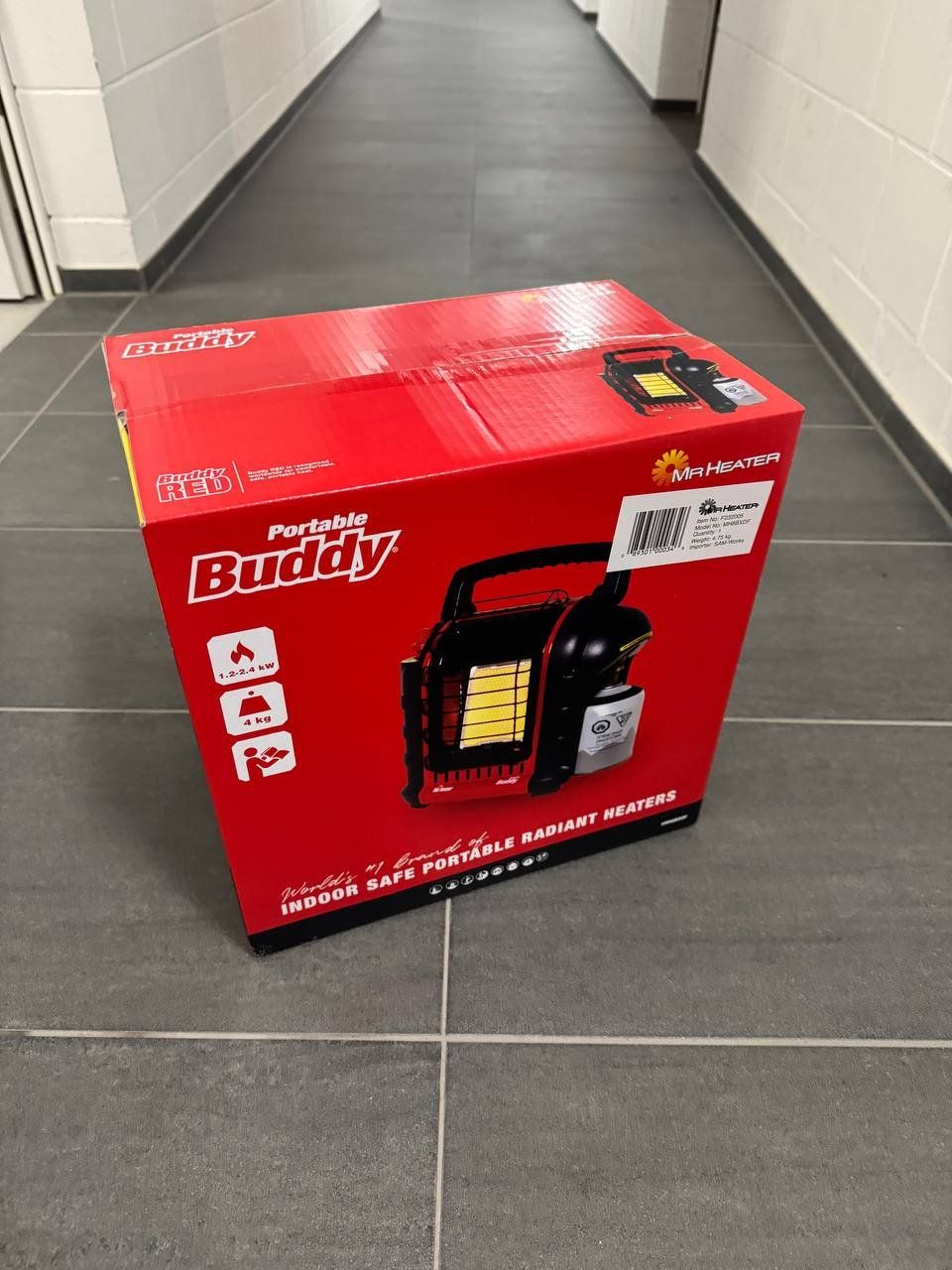 Radiatori: Mr. Heater Portable Buddy – Nuovo e nell'imballaggio originale da Lyss venduto da Dumping
