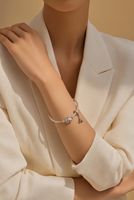 Pandora Armband Paris Eiffelturm Sterling Silber 925 Grösse 
