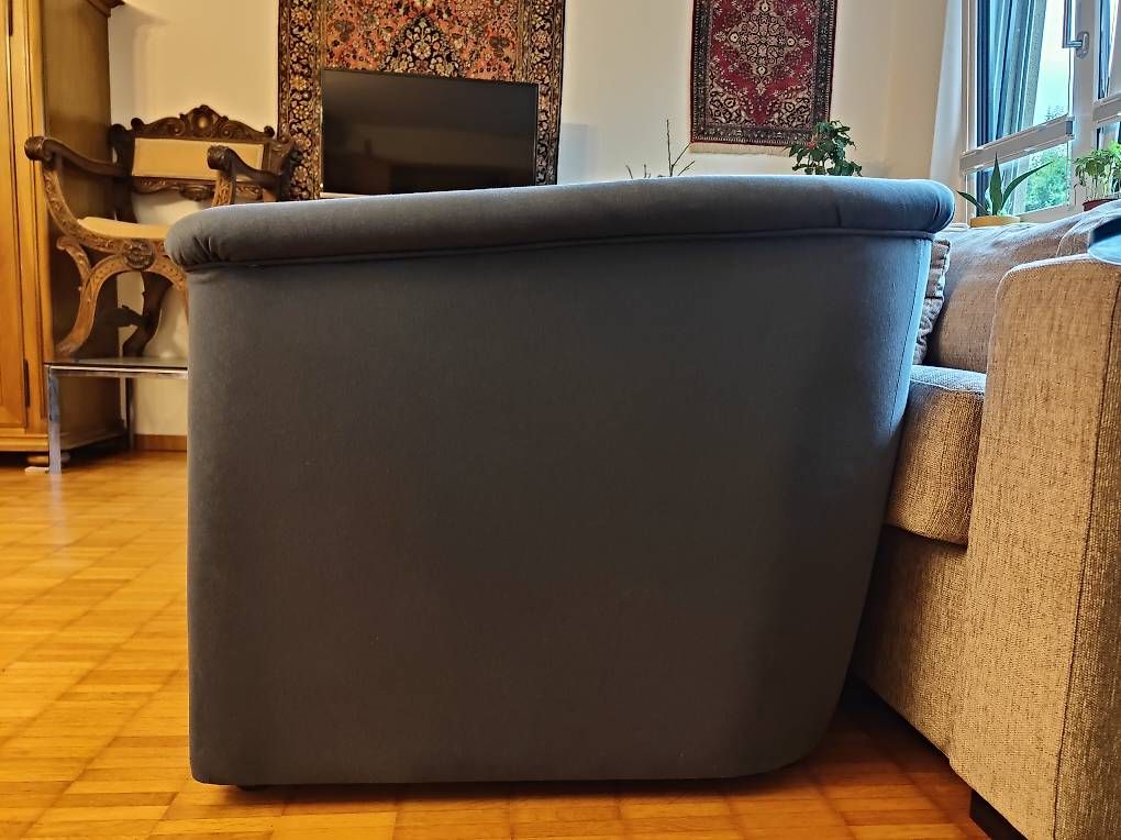 Divani: IKEA ASKEBY Schlafsofa 2 Sitzer Blau – Usato da Adligenswil venduto da cri_7fnc 3