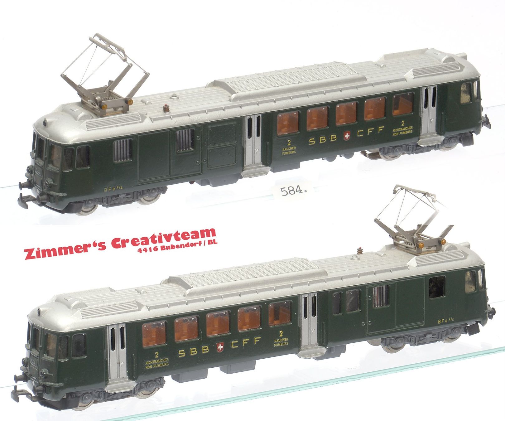 Hag Trains électriques: HAG SBB Triebwagen BFe 4/4, H0, WS – D'occasion à Bubendorf par zimmers_creativteam