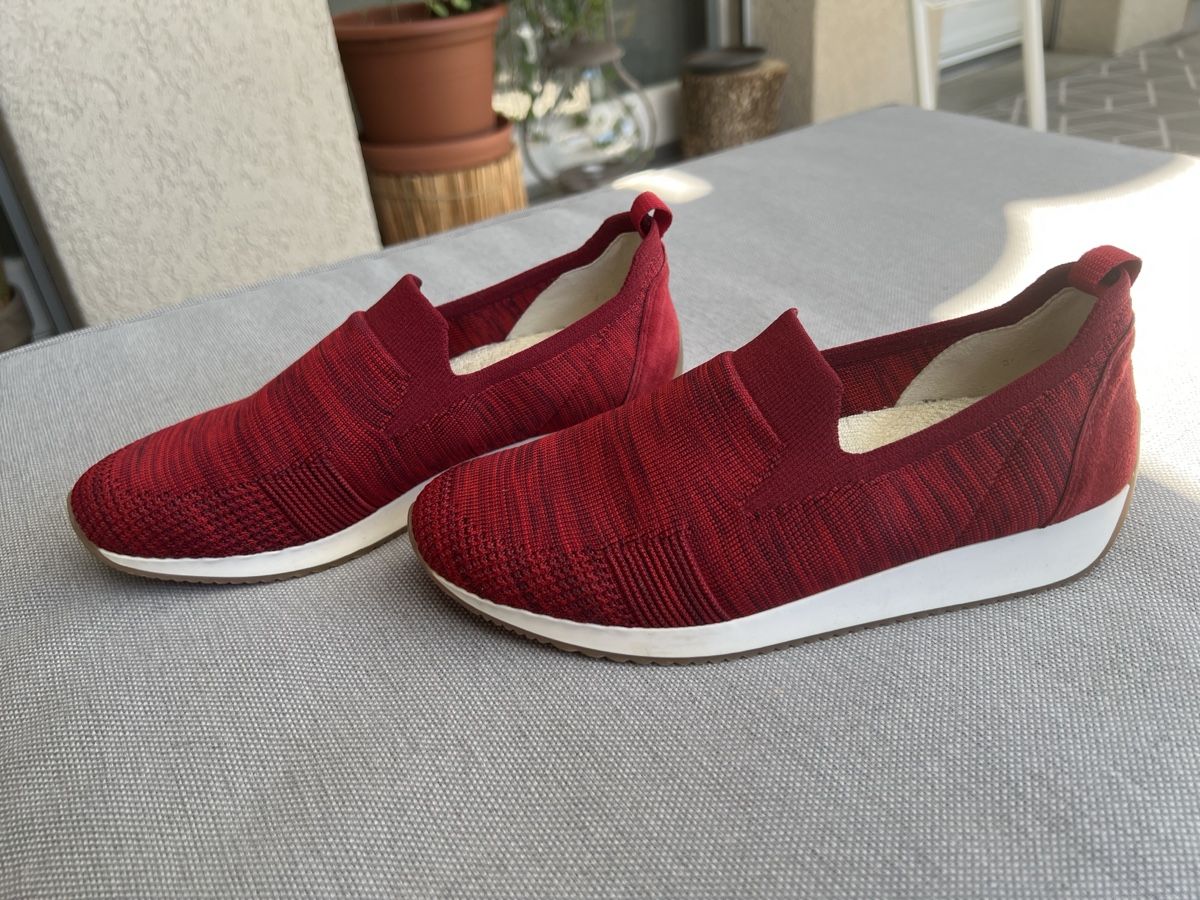 Scarpe da donna: Ara Schuhe rot Textil / Sohlenlänge 24cm – Nuovo (secondo la descrizione) da Kirchberg BE venduto da Bergdorf16 1