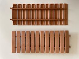 Playmobil Ersatzteile 2x Rampe aus Güterbahnhof 4305 7400