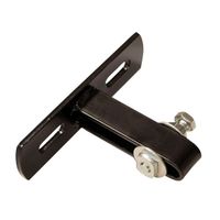 Wentex Eurotrack - Wandarm, Schwarz 100 mm - schwarz