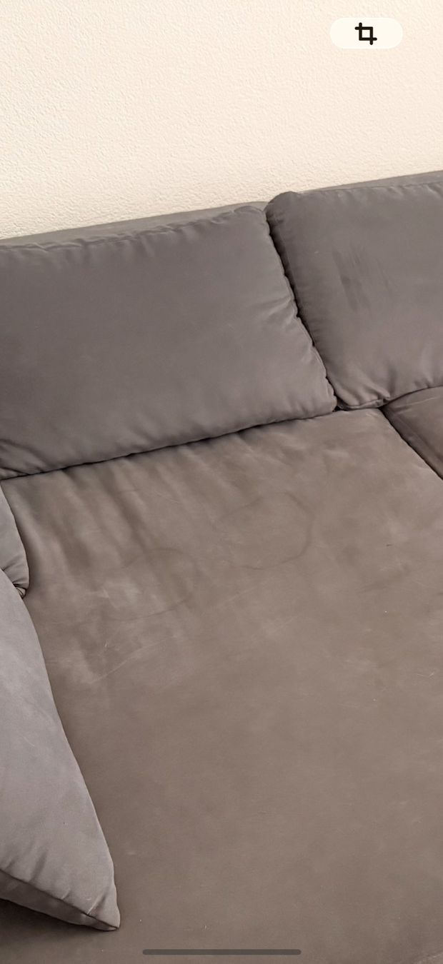 Micasa Divani: Ecksofa grau Stoff guter Zustand – Usato da Balterswil venduto da luc_wqf7 4