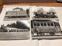Train Lausanne -Echallens -Bercher 18 cartes en lot
