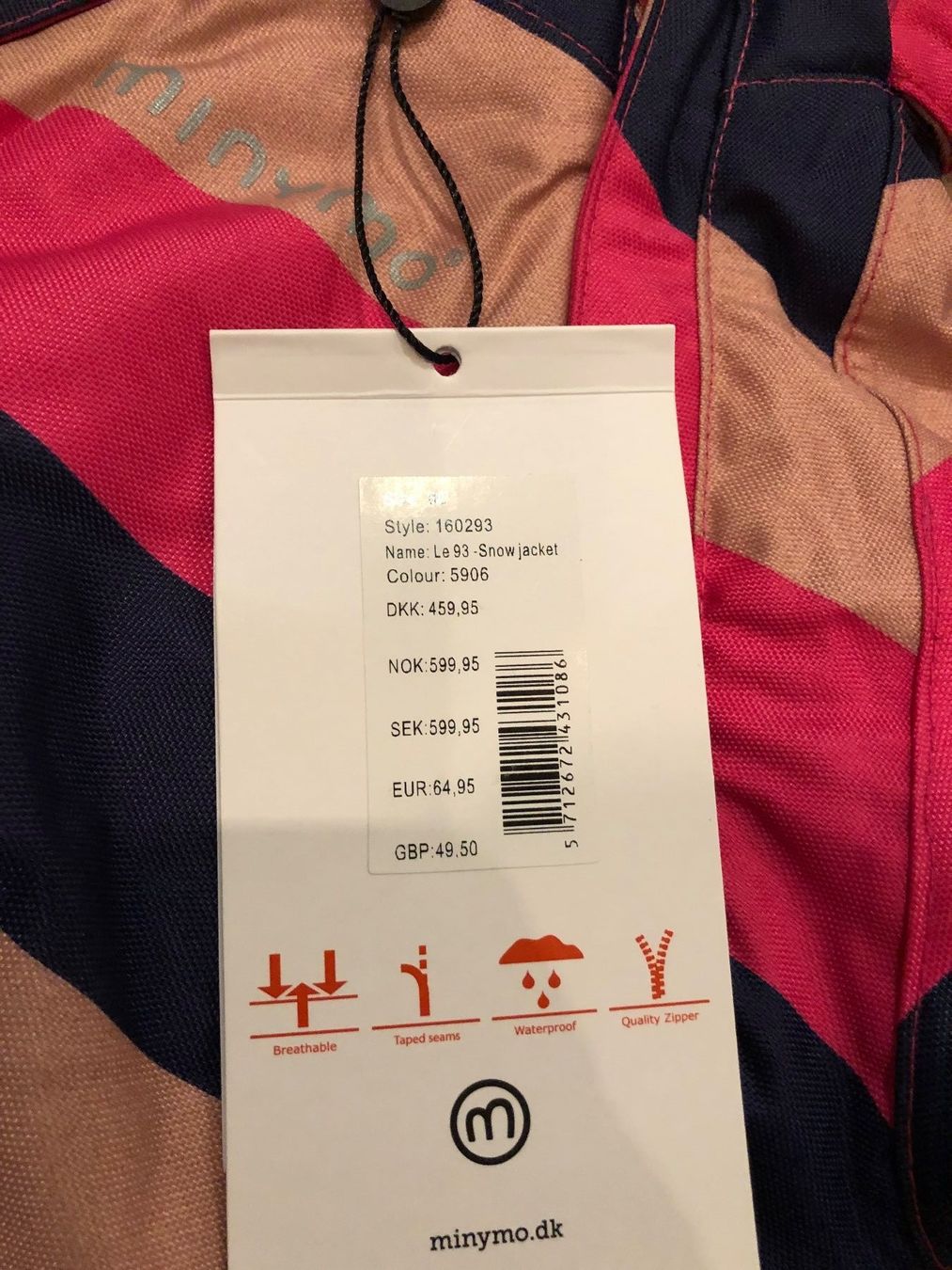 Minymo Giacche & Cappotti: Neue Minymo Mädchen Winterjacke Gr. 80 – Nuovo e nell'imballaggio originale da Thayngen venduto da Lovely_Family 2