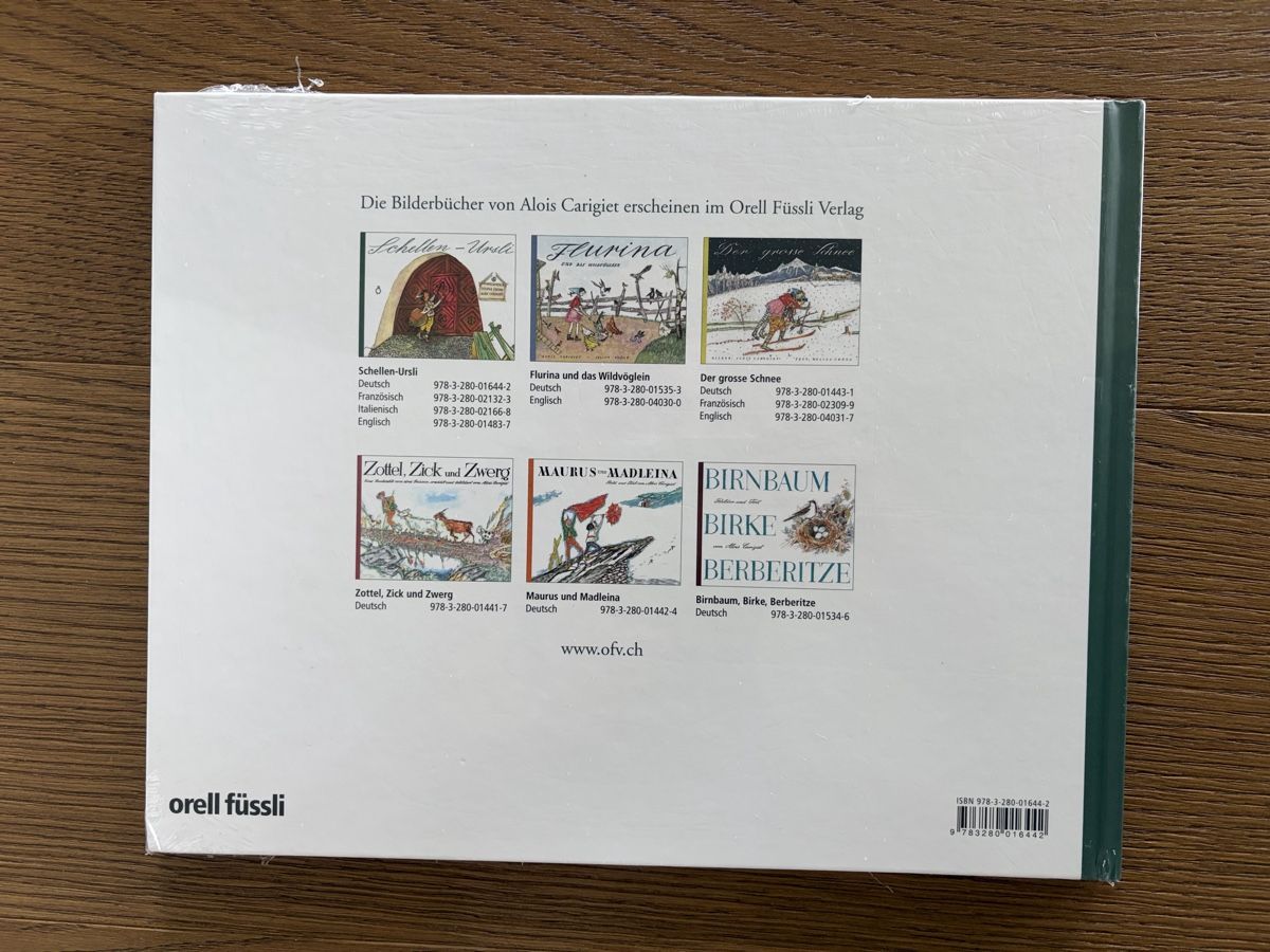 Libri: Schellen Ursli (original verpackt) – Nuovo e nell'imballaggio originale da Sarmenstorf venduto da LioWe 1