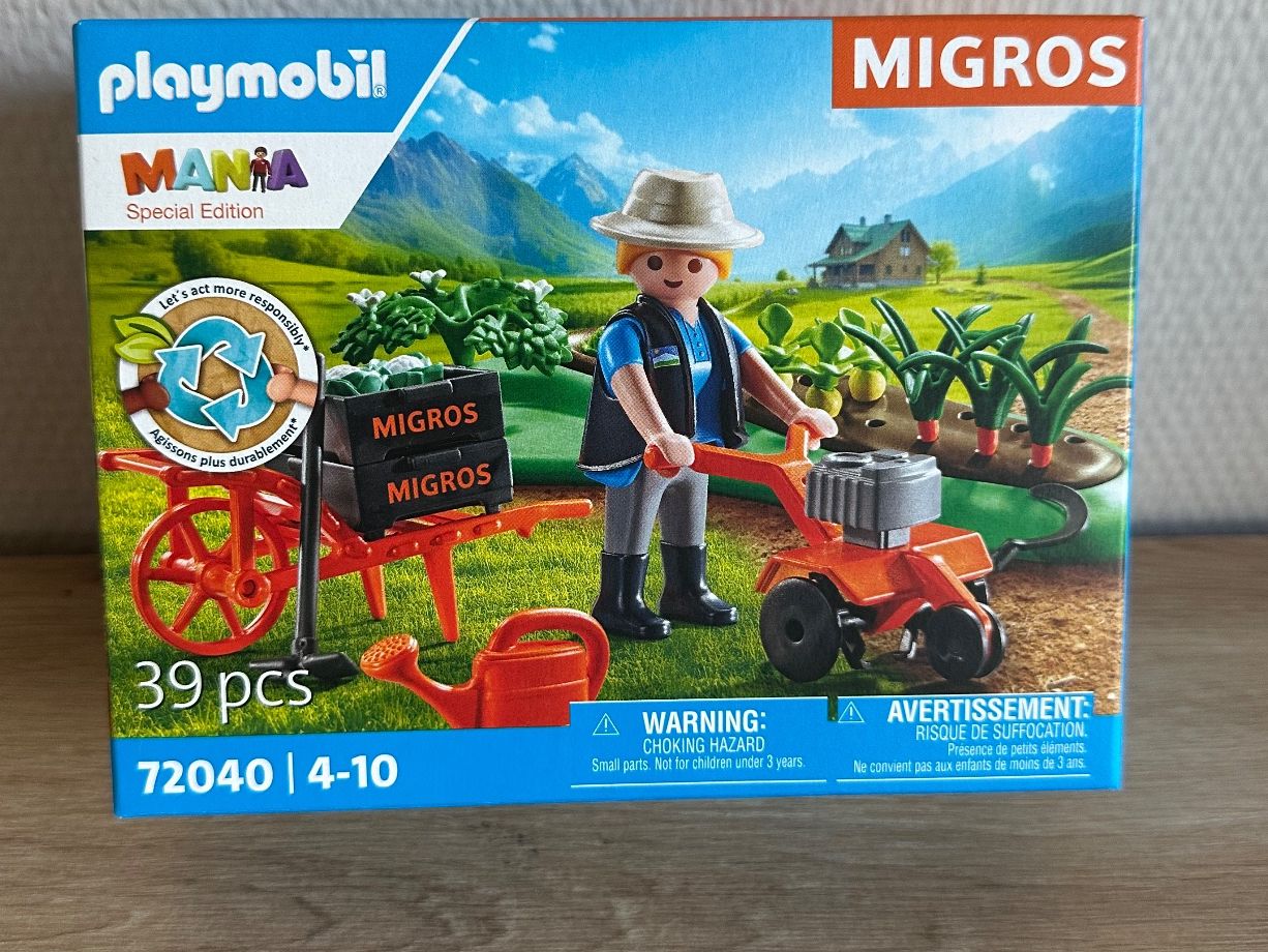 Playmobil Giocattoli: Gemüsebauer Playmobil Mania Migros – Nuovo e nell'imballaggio originale da Embrach venduto da ale_z5t9