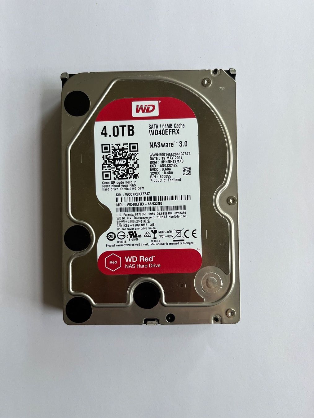 Western Digital Dischi rigidi: WD Red WD40EFRX 4TB NAS Festplatte – Usato da Zürich venduto da ipold