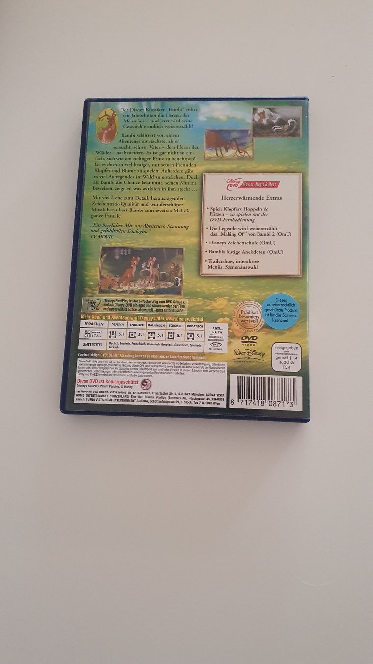 Alle DVDs: Bambi 2 – Gebraucht aus Rupperswil von lenzburg02 1