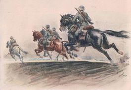 Armée Suisse, Patrouille d'Officiers au galop (39)