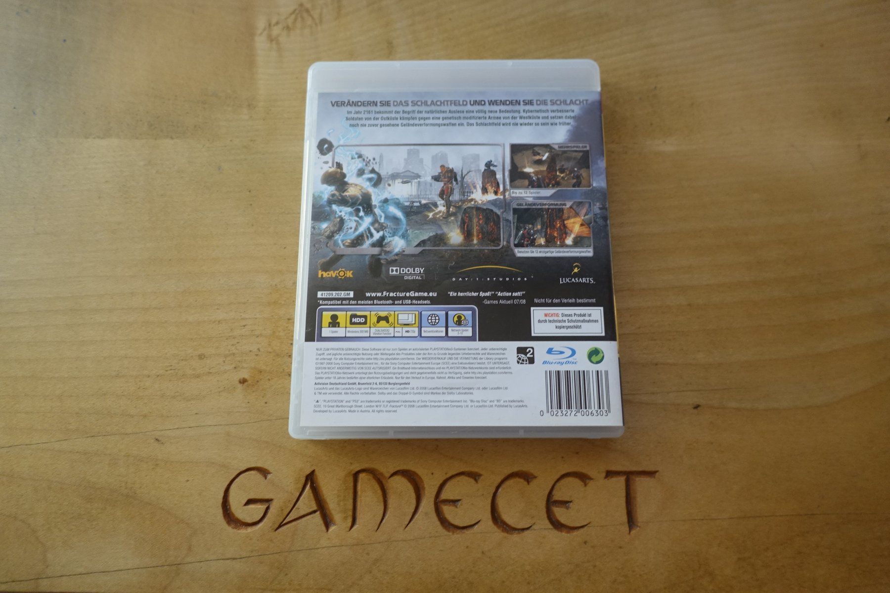 Sony Giochi: Fracture – Usato da Steinach venduto da Gamecet 2