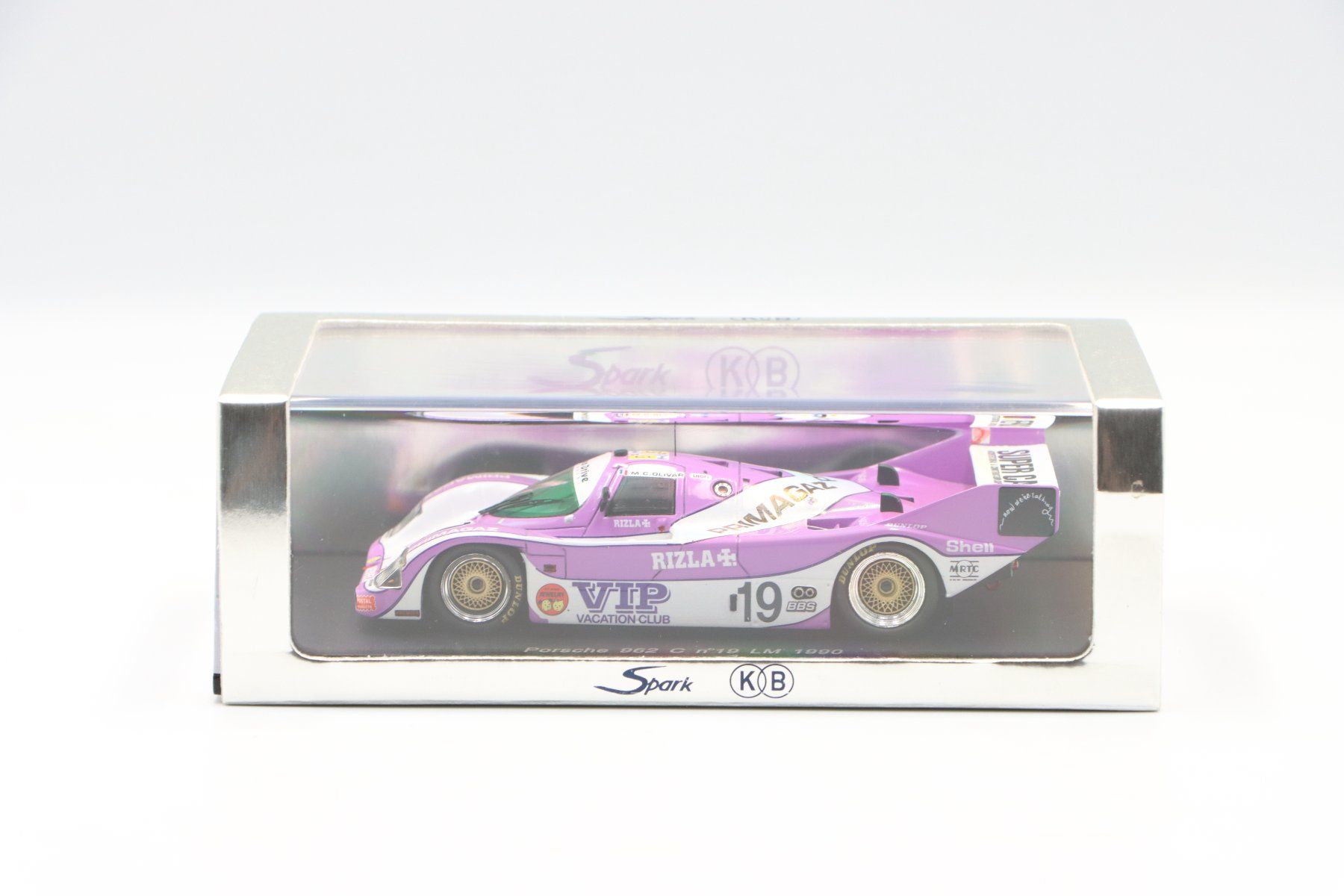 Porsche Modellini d'auto: Porsche 962 C Le Mans 1990 1:43 Spark – Nuovo e nell'imballaggio originale da Bühl b.Aarberg venduto da modelldiecast