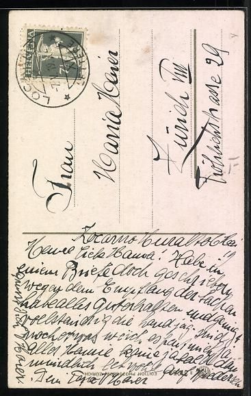 Cartes postales: AK Junge Schweizerin im Garten, 1919 – D'occasion à Berlin par bartko-reher 1