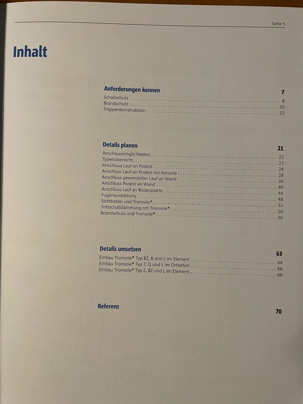 Libri: Planungshilfe Treppe. Trittschall vermindern mit System – Usato da Zürich venduto da WWehrle 1