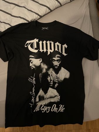 2Pac T-Shirt schwarz Grösse L 