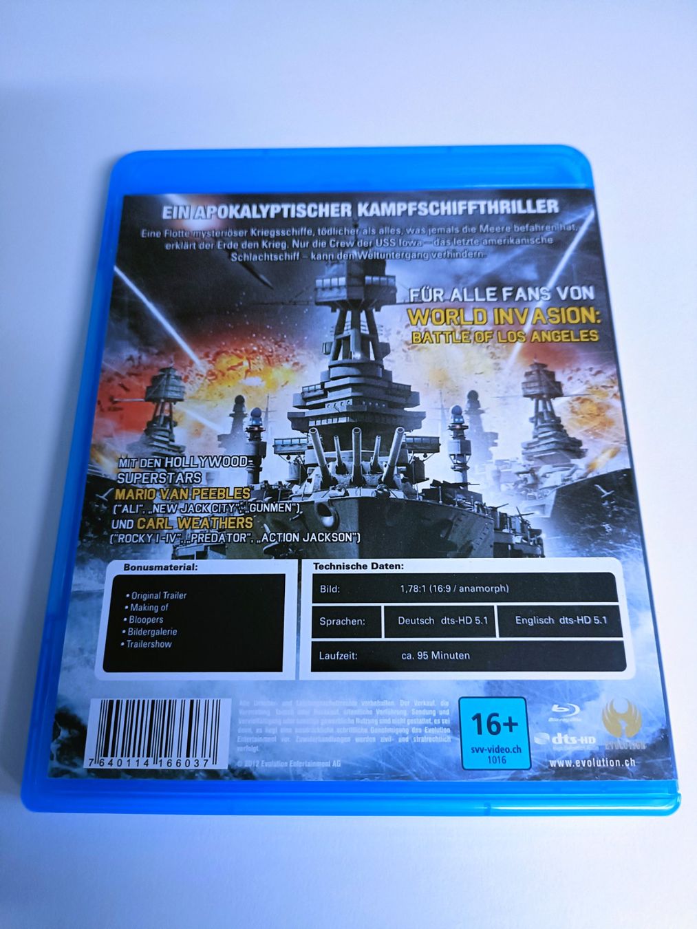 Tutti i DVDs: American Warship 3D (2012) – Usato da Köniz venduto da Movieportal007 1