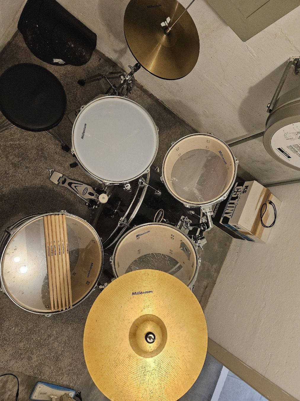 Thomann Strumenti musicali: Schlagzeug set Millenium gebraucht – Usato da Unterkulm venduto da paddyK 3