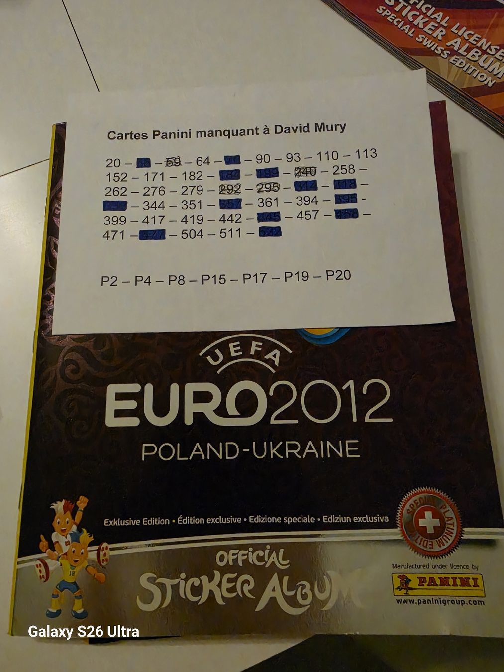 Panini Album: Lot Album Panini Foot – Usato da Fleurier venduto da Doun 1