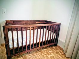 Wunderschönes Kinderbett 140cm x 70cm Schreinerei Scrinaria