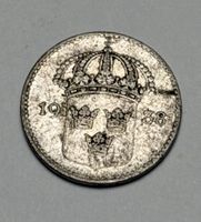 Pièce de monnaie Suède 10 Öre 1938, état occasion