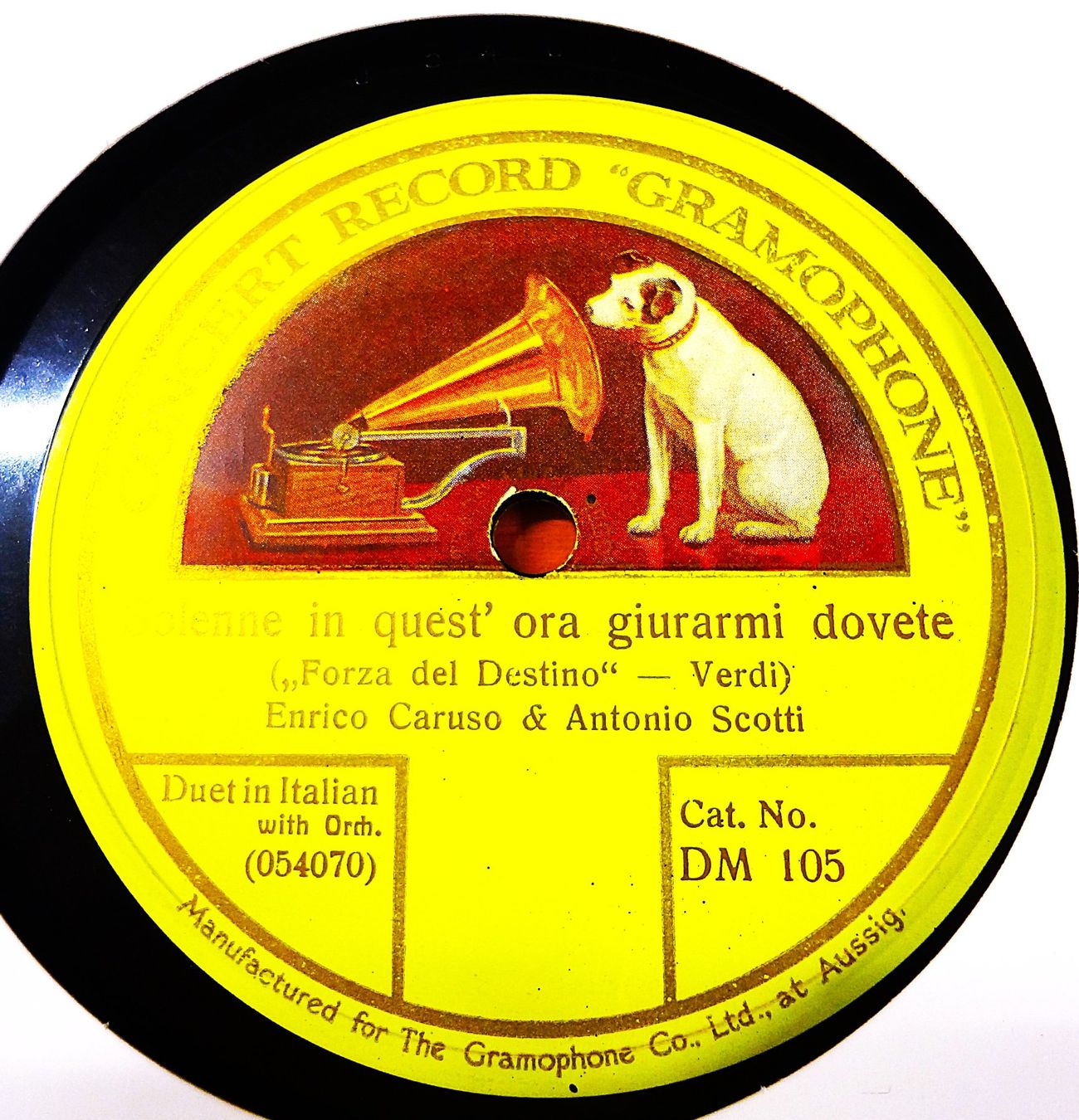 Schallplatten: Enrico Caruso, Konvolut mit 50 Schellackplatten – Gebraucht aus Hemishofen von Phonomandy 8