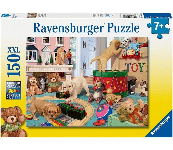 Ravensburger Puzzle 150 Teile Verspielte Welpen (Neu und ...