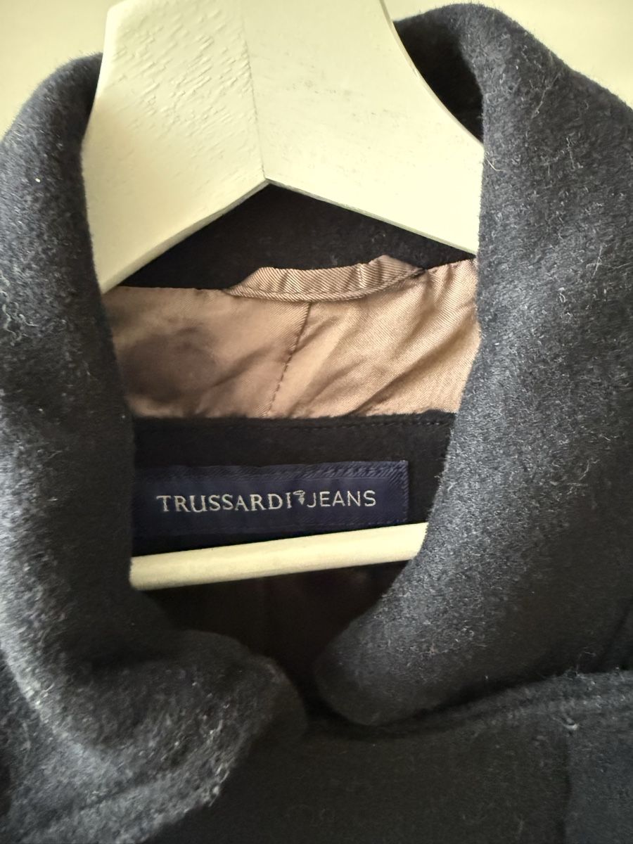 Cappotti: Mantel Trussardi Jeans Blu Gr. 44 – Usato da Zürich venduto da Fabrizio1978 4