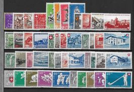 Pro Patria 1938-1959 ** Kat: 311.50 CHF