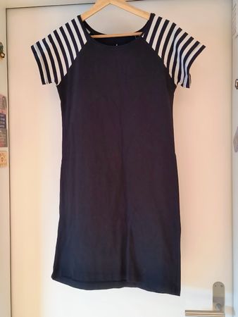 Marine Crew Kleid, Gr. S, Dunkelblau/Weiss, Top Zustand!