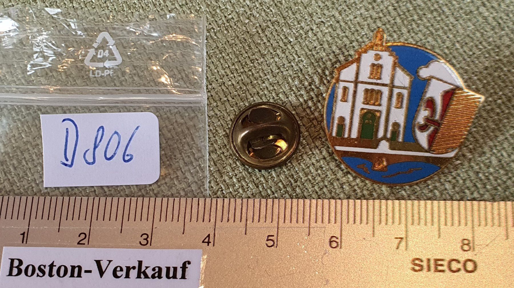 Giocattoli: D806 - Kirche Fluss Brücke Wappen Pfadi? – Usato da Reinach BL venduto da Boston-Verkauf 2