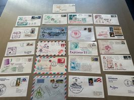 LOT EXCEPTIONNEL d'enveloppes timbrées - États-unis / USA