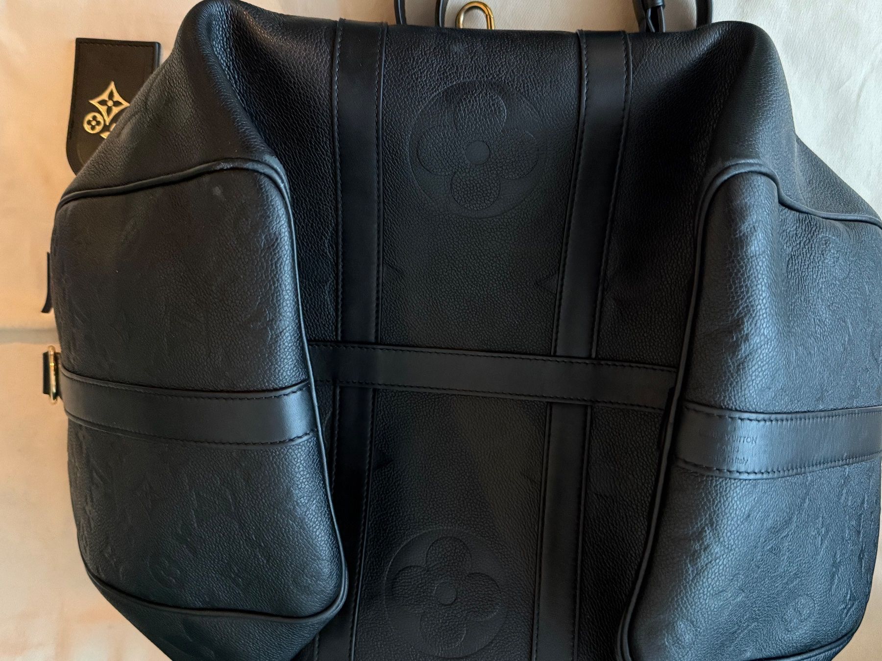Louis Vuitton Reisekoffer: Louis Vuitton Keepall Empteinte 45 – Gebraucht aus Zürich von Lili1005 3
