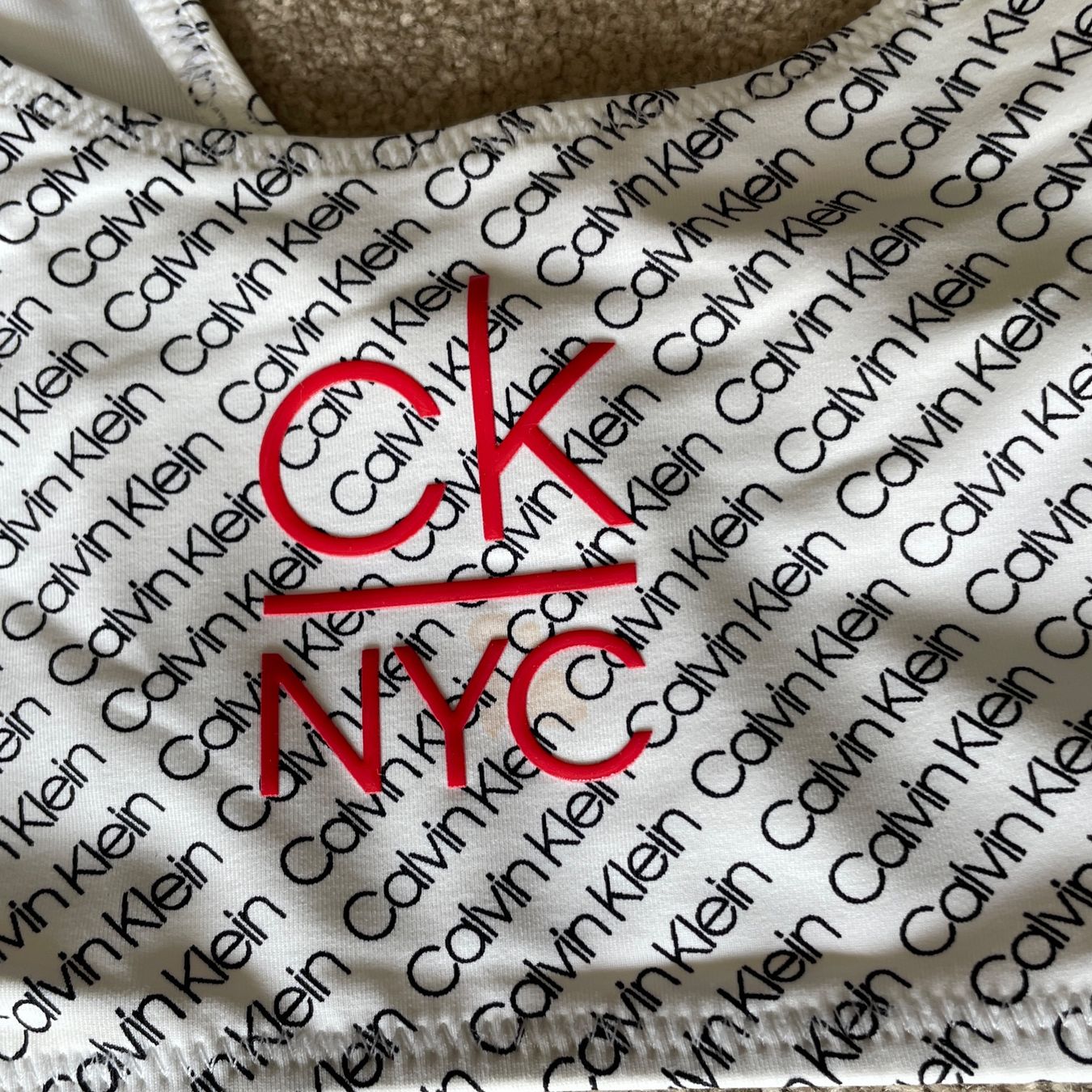 Calvin Klein Costumi da bagno & Bikini: Maillot de bain Calvin Klein NYC blanc, taille S – Nuovo (secondo la descrizione) da Jussy venduto da Retrove 2