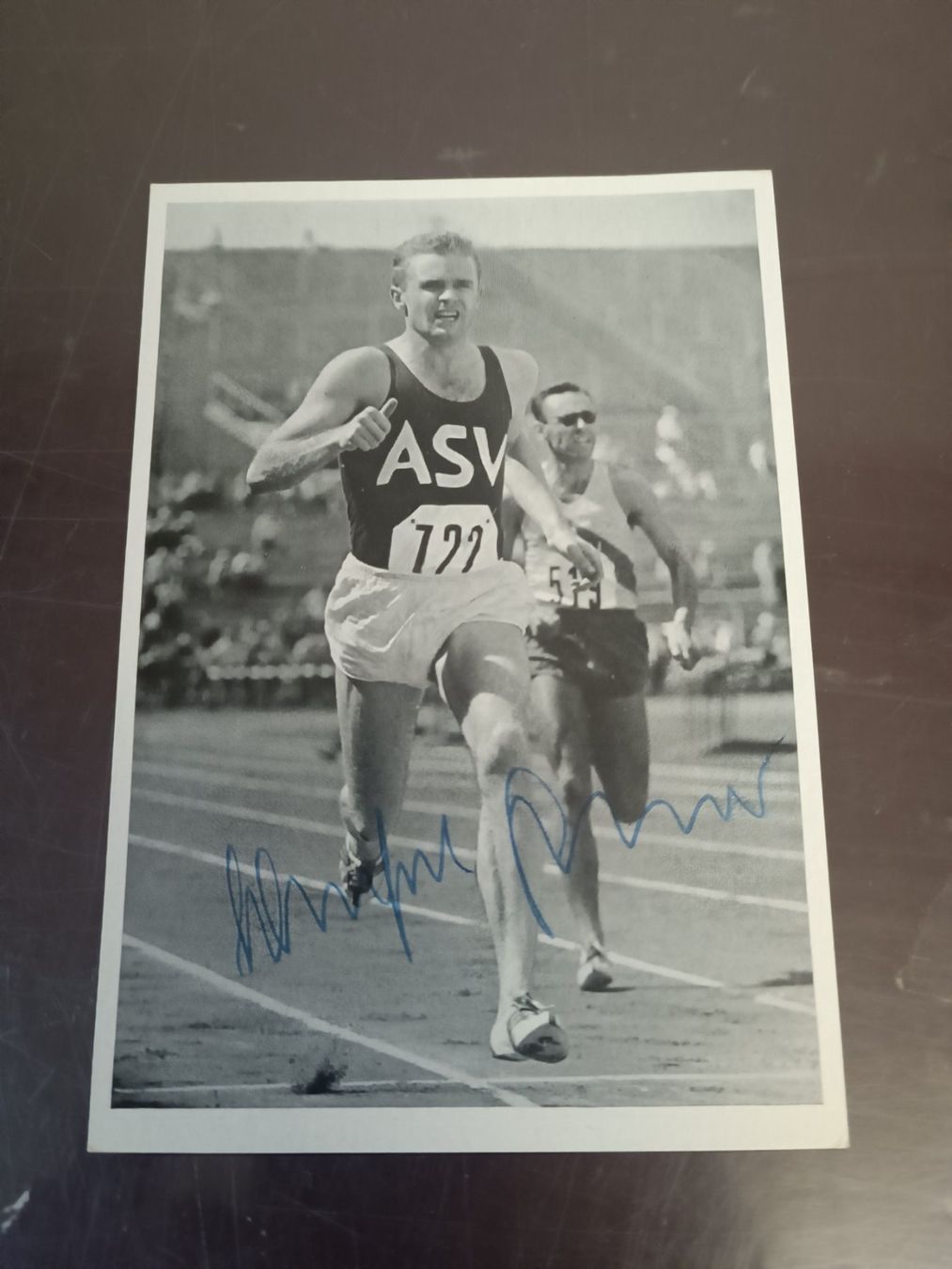 Autogramme: Manfred Germa - Olympia Bronze - handsigniert – Gebraucht aus Menziken von Artographs