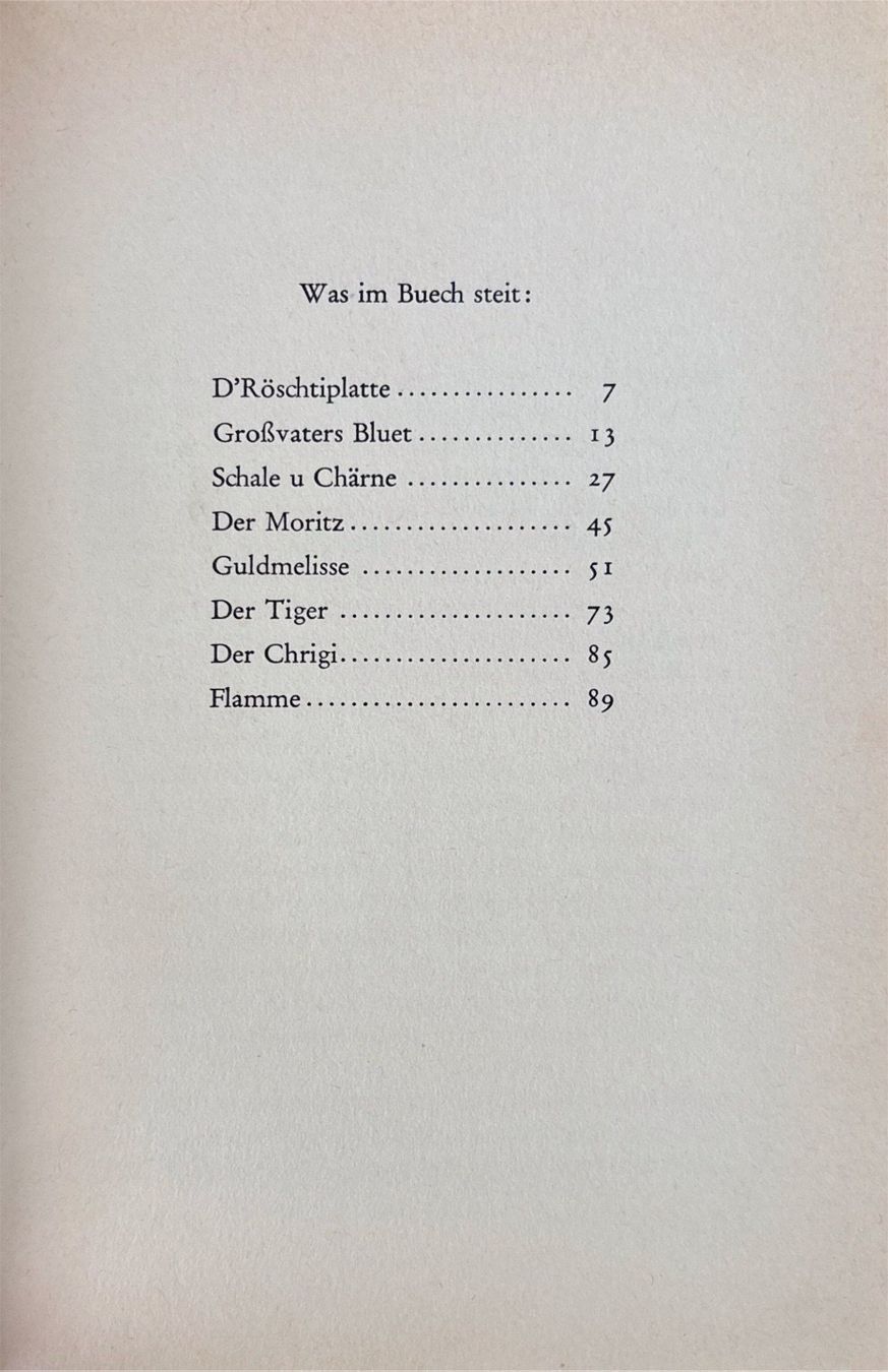 Libri: Heinmann Erwin, d'Röschtiplatte - Bardütschi Gschichte – Usato da Sarnen venduto da Livres 2