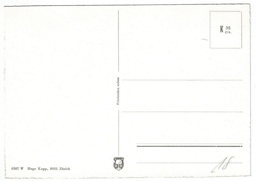 Cartoline postali: Oberburg um 1950-55 – Usato da Frauenfeld venduto da POML 1