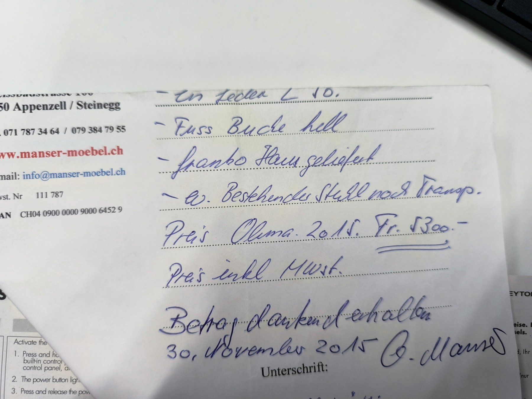 Dispositivi per massaggi: KEYTON - Leder Massagesessel , Creme - Beige – Usato da Rüti ZH venduto da Restwert_Rueti_ZH 9