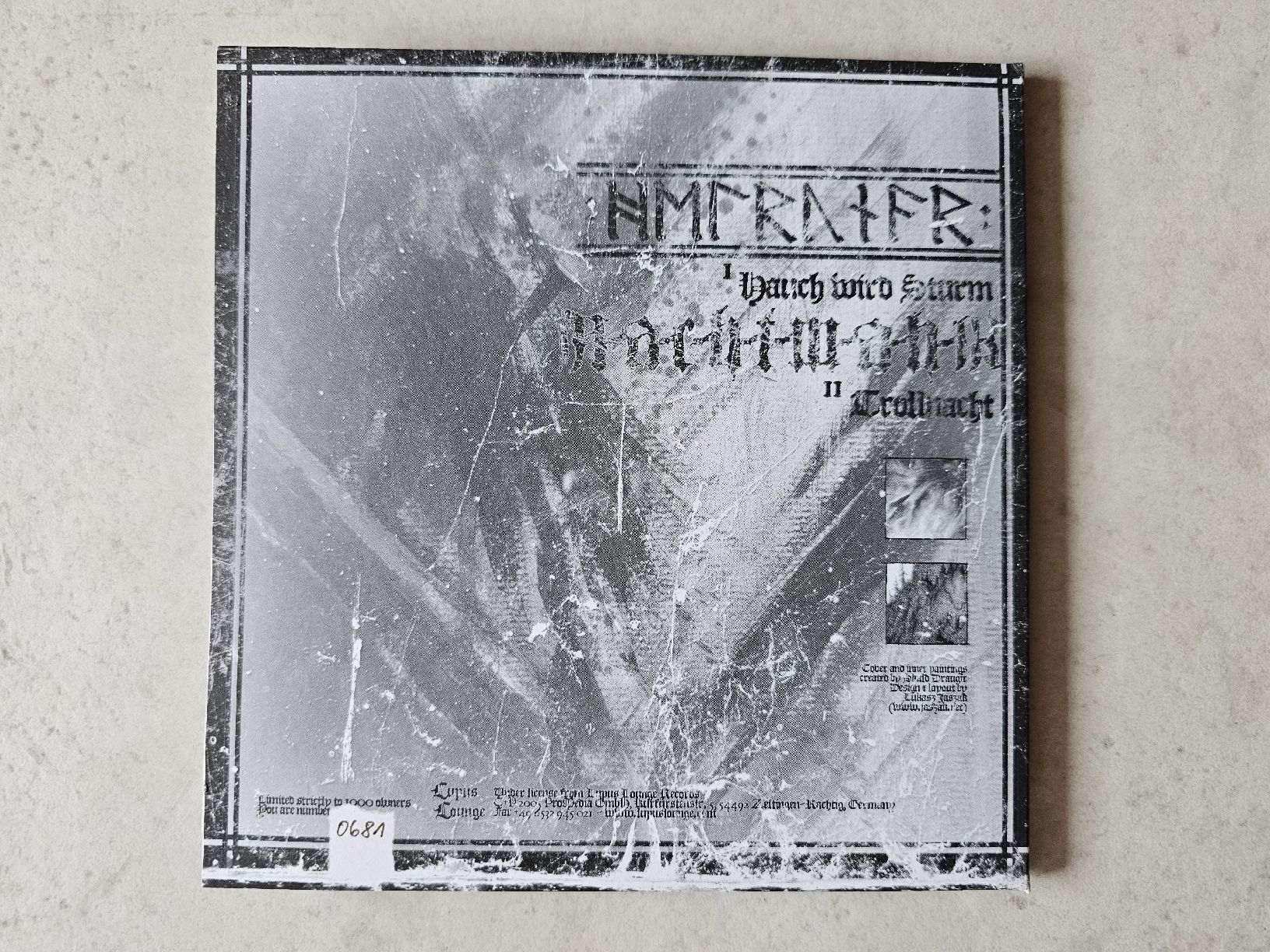 CD: Helrunar / Nachtmahr  -  Limitierte Ausgabe – Usato da Schneisingen venduto da backstore24 2