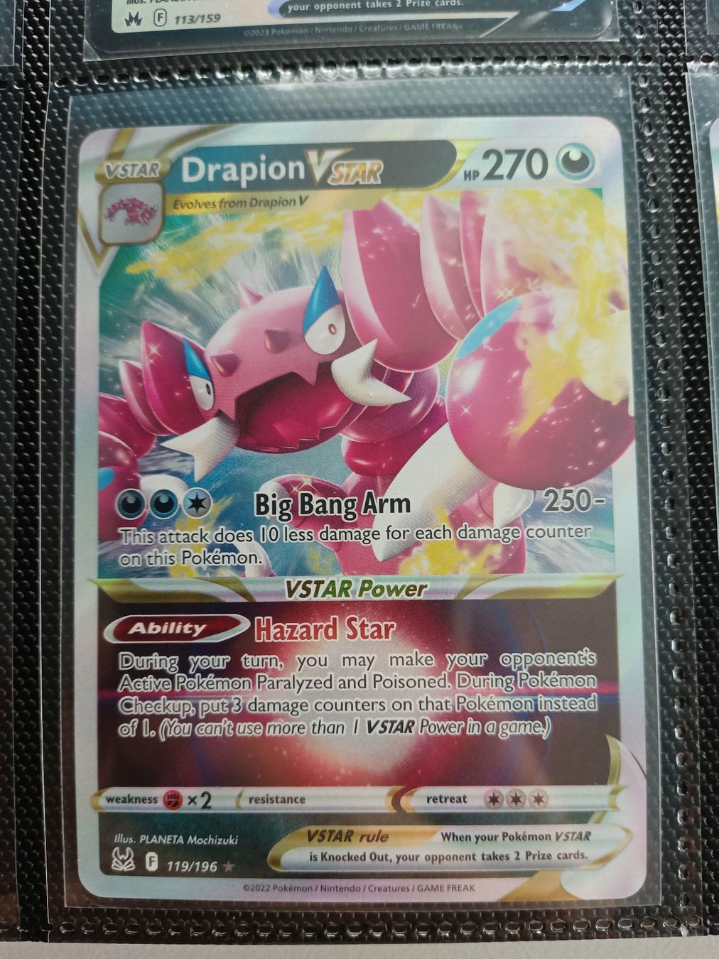 Pokémon Cartes à collectionner: Drapion VStar – D'occasion à Altstätten SG par GGsGameshop