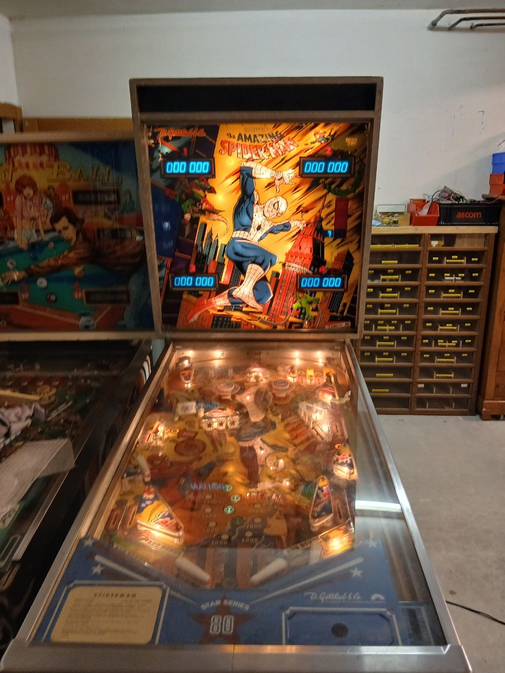 Flipperkästen: flipper  spiderman – Gebraucht aus Poliez le Grand von DedeSan1968 2